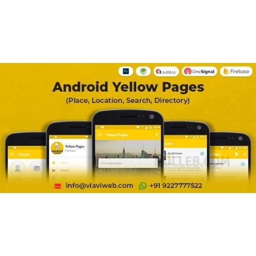 Android Yellow Pages (Place, Location, Search, Directory)