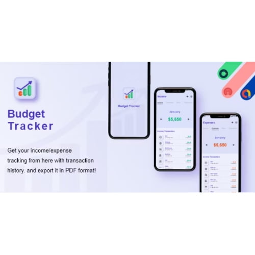 Budget Tracker -Money manager, expense tracker, budget with AdMob Ads