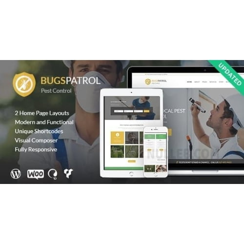 BugsPatrol – Pest & Insects Control Disinsection Services WordPress Theme