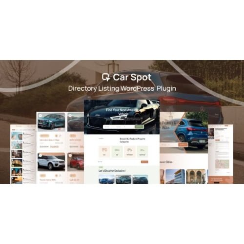 CarSpot – Car Directory Listing WordPress Plugin