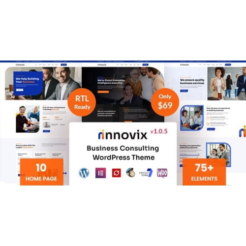 Innovix – Business Consulting WordPress Theme