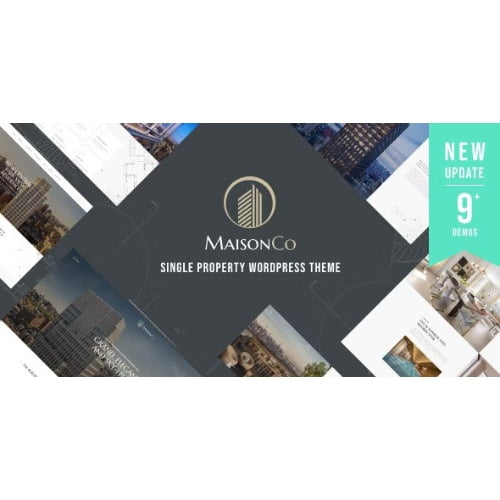 MaisonCo – Single Property WordPress Theme