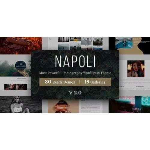 Napoli Photography WordPress