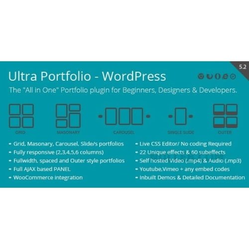Ultra Portfolio – WordPress