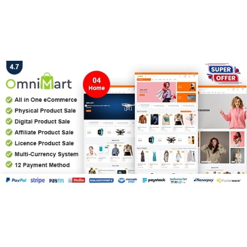 eCommerce CMS | Laravel eCommerce script