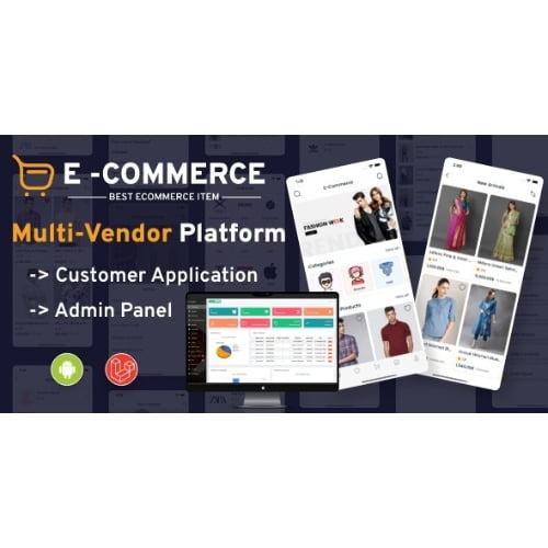 eCommerce – Multi vendor ecommerce Android App with Admin panel