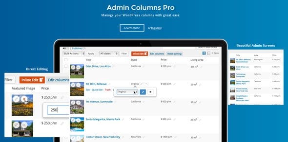 Admin Columns Pro v6.2