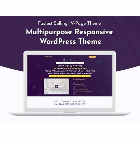 Affiliate JV Page โ WordPress Theme